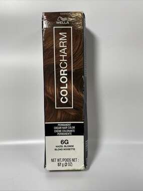 WELLA Color Charm 6G Hazel Blonde Demi Hair Color 2oz.